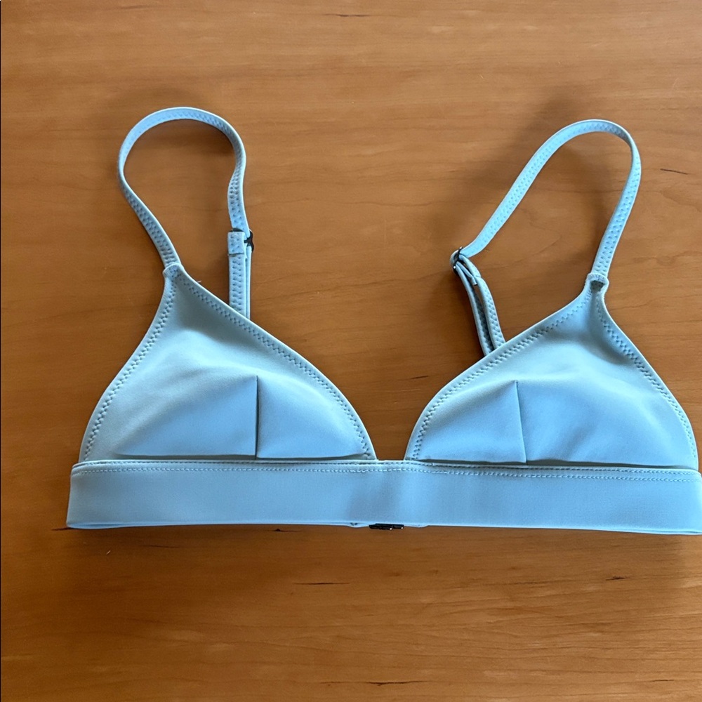 Rochelle Sara Light Blue Bikini Top